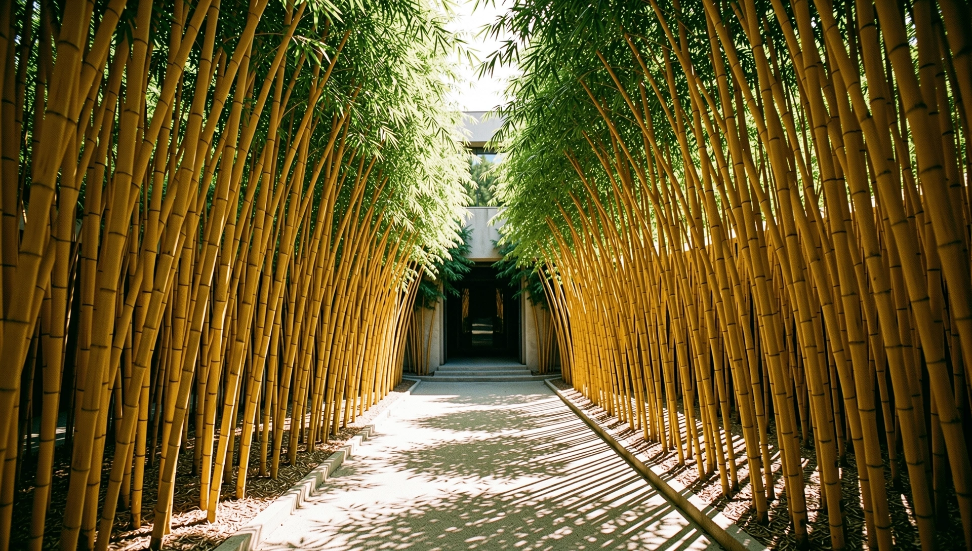 L'allée des bambous
