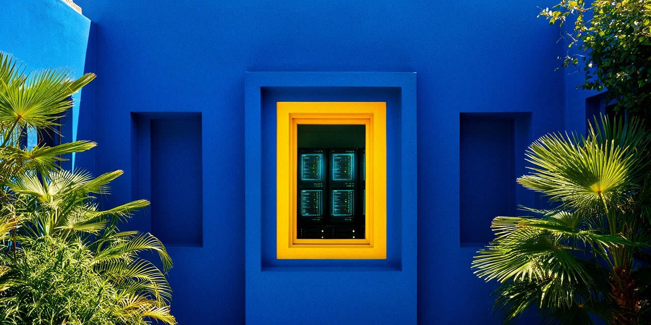 Architecture Jardin Majorelle